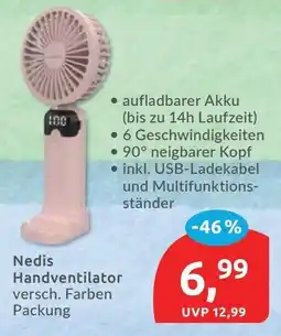 Budni Nedis Handventilator Angebot