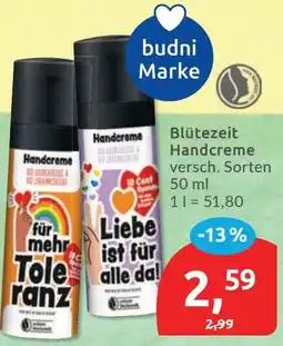 Budni budni Handcreme Angebot