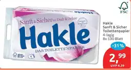 Budni Hakle Sanft & Sicher Toilettenpapier Angebot