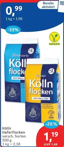 Budni Kölln Haferflocken Angebot