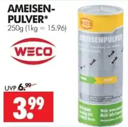 Wreesmann AMEISEN-PULVER* WECO Angebot