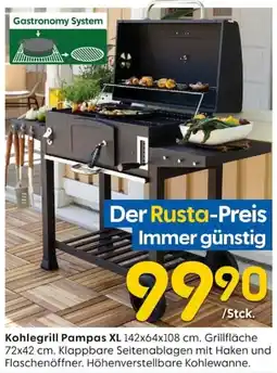 Rusta Kohlegrill Pampas XL Angebot