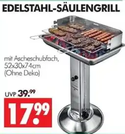 Wreesmann EDELSTAHL-SÄULENGRILL Angebot