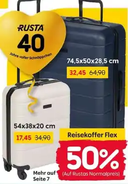 Rusta Reisekoffer Flex Angebot