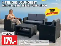 Wreesmann 4-TEILIGES LOUNGESET MIT 2-SITZER, SESSEL UND TISCH Angebot