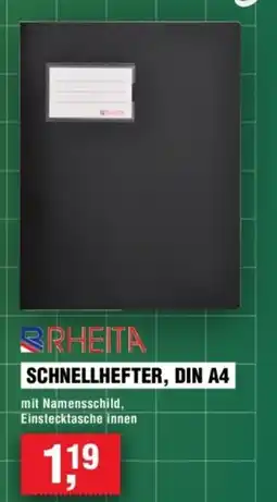 Handelshof Rheita schnellhefter, DIN A4 Angebot