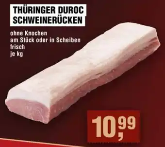 THÜRINGER DUROC SCHWEINERÜCKEN