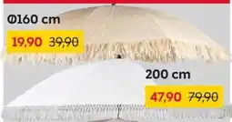 Rusta Sonnenschirm mit Fransen Angebot
