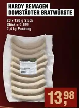 Handelshof HARDY REMAGEN DOMSTÄDTER BRATWÜRSTE Angebot