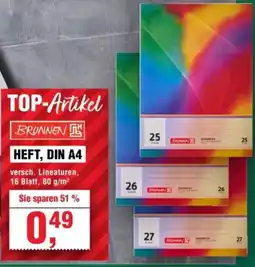Handelshof BRUNNEN HEFT, DIN A4 Angebot