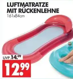 Wreesmann LUFTMATRATZE MIT RÜCKENLEHNE Angebot