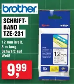 Handelshof Brother Schriftband TZE-231 Angebot