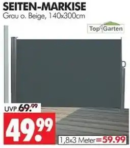 Wreesmann SEITEN-MARKISE TopGarten Angebot