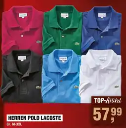 Handelshof HERREN POLO LACOSTE Angebot