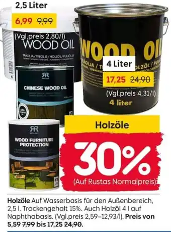 Rusta WOOD OIL Angebot
