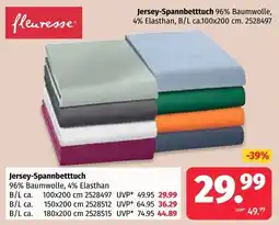 Segmüller fleuresse Jersey-Spannbettuch Angebot