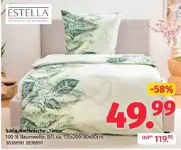 Segmüller ESTELLA Satin-Bettwäsche „Timon“ Angebot