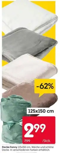 Rusta Decke Fanny Angebot