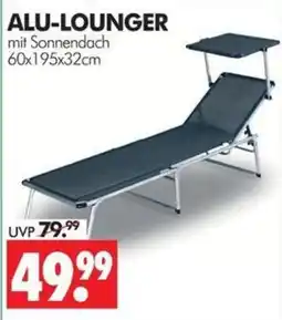 Wreesmann ALU-LOUNGER mit Sonnendach Angebot