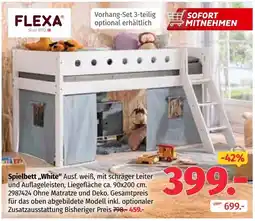 Segmüller Flexa Spielbett „White“ Angebot