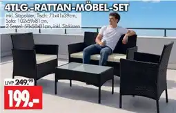 Wreesmann 4TLG.-RATTAN-MÖBEL-SET Angebot