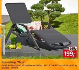 Bauhaus Sonnenliege 'Maja' Angebot
