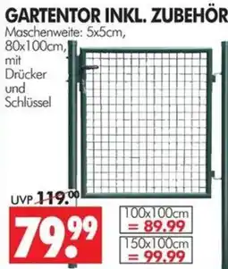 Wreesmann GARTENTOR INKL. ZUBEHÖR Angebot