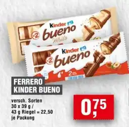 Handelshof FERRERO KINDER BUENO Angebot