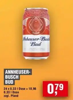 Handelshof ANNHEUSER-BUSCH BUD Angebot