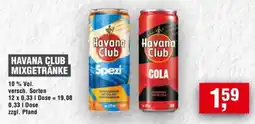 Handelshof Havana Club Mixgetränke Angebot