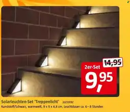 Bauhaus Solarleuchten-Set 'Treppenlicht' Angebot