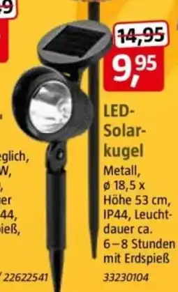 Bauhaus LED-Solar-kugel Angebot