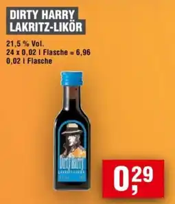 Handelshof Dirty Harry Lakritz-Likör Angebot