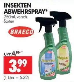 Wreesmann INSEKTEN ABWEHRSpray* BRAECO Angebot