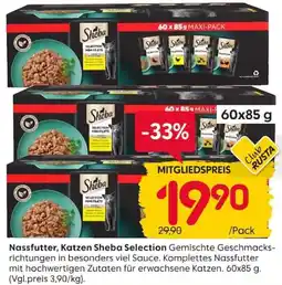 Rusta Katzen Sheba Selection Angebot
