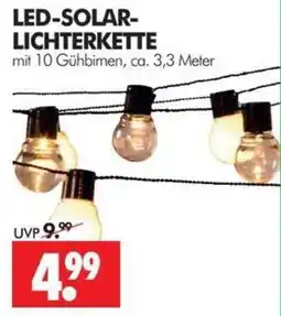 Wreesmann LED-SOLAR-LICHTERKETTE Angebot
