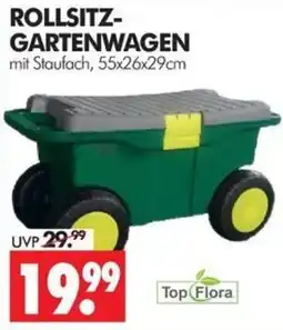 Wreesmann ROLLSITZ-GARTENWAGEN mit Staufach Angebot