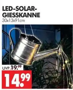 Wreesmann LED-SOLAR-GIesskanne Angebot