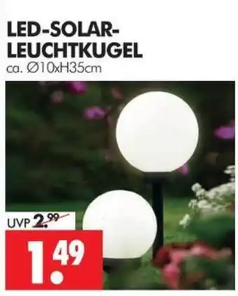 Wreesmann LED-SOLAR-LEUCHTKUGEL Angebot