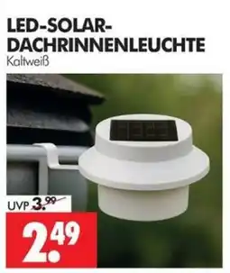Wreesmann LED-SOLAR-DACHRINNENLEUCHTE Kaltweiß Angebot