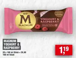 Handelshof MAGNUM YOGHURT & RASPBERRY Angebot