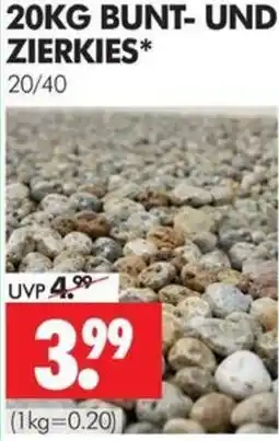 Wreesmann 20KG BUNT- UND ZIERKIES* Angebot