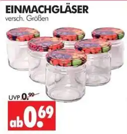 Wreesmann EINMACHGLÄSER Angebot