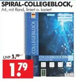 Wreesmann STYLOX SPIRAL-COLLEGEBLOCK Angebot