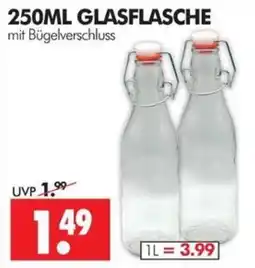 Wreesmann GLASFLASCHE mit Bügelverschluss Angebot