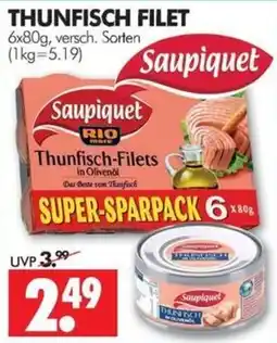 Wreesmann Saupiquet Thunfisch-Filets Angebot