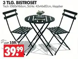 Wreesmann 3 tlg. Bistroset Angebot