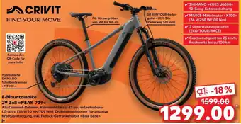 CRIVIT E-Mountainbike 29 Zoll »PEAK 709«