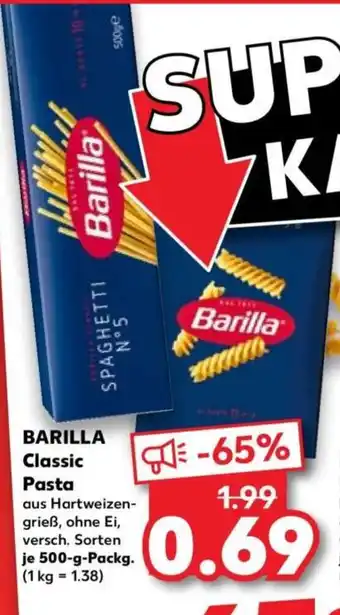 Barilla Classic Pasta
