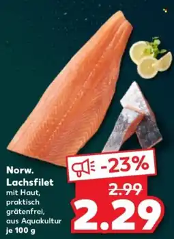 Kaufland Norw. Lachsfilet Angebot
